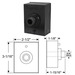 90-3816-90 Mount Pad with Drawing