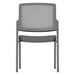 88714 - DAISY GUEST CHAIR- GRAY AND CHARCOAL