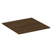 PLT36S - 36" SQUARE TABLE TOP - Modern Walnut