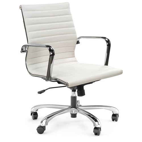 Source Office Furniture Nova Mid Back Chair White