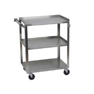 Focus 27-1/2" Stainless Steel Utility Cart