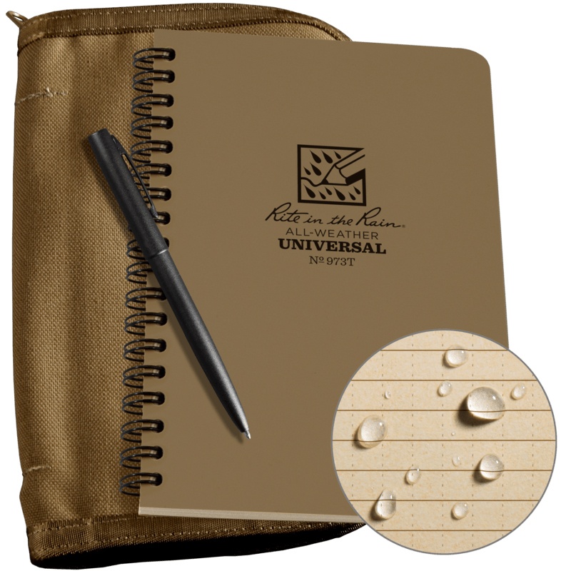 Rite in the Rain Side Spiral Notebook Kit, No. 973KIT