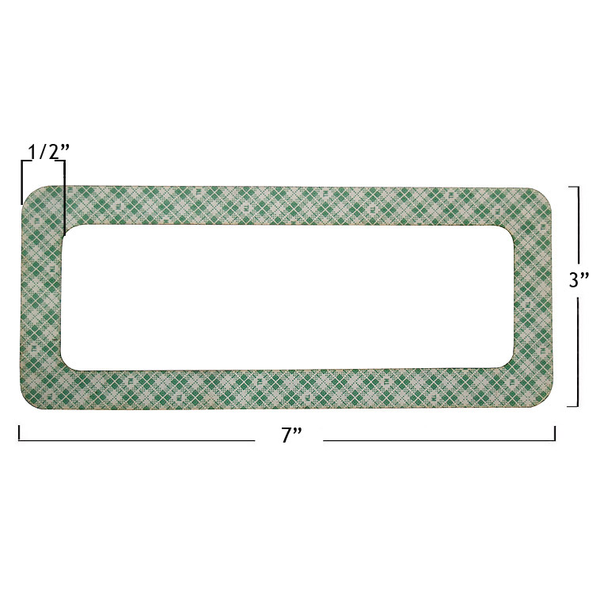 Sundance Jacuzzi Foam Topside Gasket 6500-386