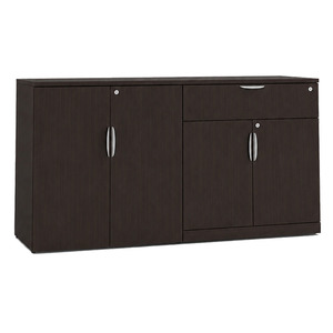 CLAST1025N, Lateral Storage Credenza w/Buffet Drawer - Espresso