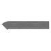 PBTC71R 71" CORNER TRAN TOP RIGHT- NEWPORT GRAY