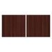  PL44LD - PAIR LAMINATE HUTCH DOORS - Mahogany