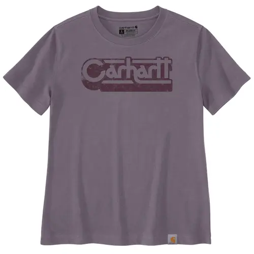 CARHARTT 107747 - Women's Irvine Relaxed Fit Retro T-Shirt - Wood Violet