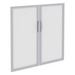 PL152SGD - GLASS DOOR KIT- Silver Frame