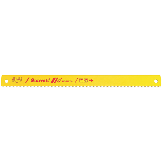 STARRETT BS1806-6 18 x 1-3/8 x .062 x 6T, Bi-Metal