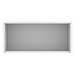 PL1008OH - 36" Open Hutch - White