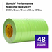 Scotch® Performance Masking Tape Green, (3/4") 18 mm x 55 m, 48/Case