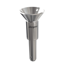 Jergens 853032 KLP, Recessed Button, 8MM X 70 SS