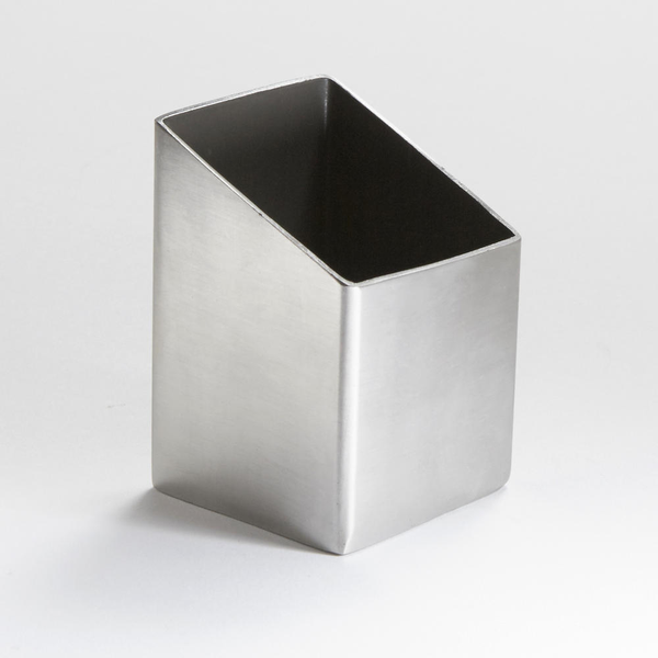 Satin Finish Stainless Steel Sugar Packet/Cube Holders