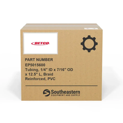Betco - EP5015600 - Tubing, 1/4" ID x 7/16" OD x 12.5" L, Braid Reinforced, PVC
