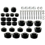 Body Mounts and Hardware Set - Convertible