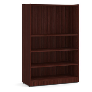 PL155 47"H BOOKCASE- Mahogany
