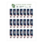 Towel ID Heat Press Label Sheets