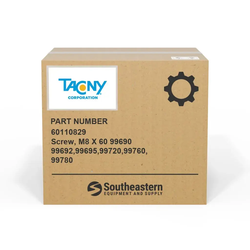 Tacony - 60110829 - Screw, M8 X 60 99690 99692,99695,99720,99760,99780