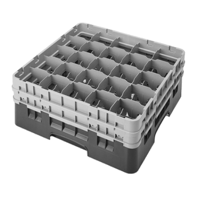 Cambro 20S434110 Camrack Glass Rack with 2 Extenders