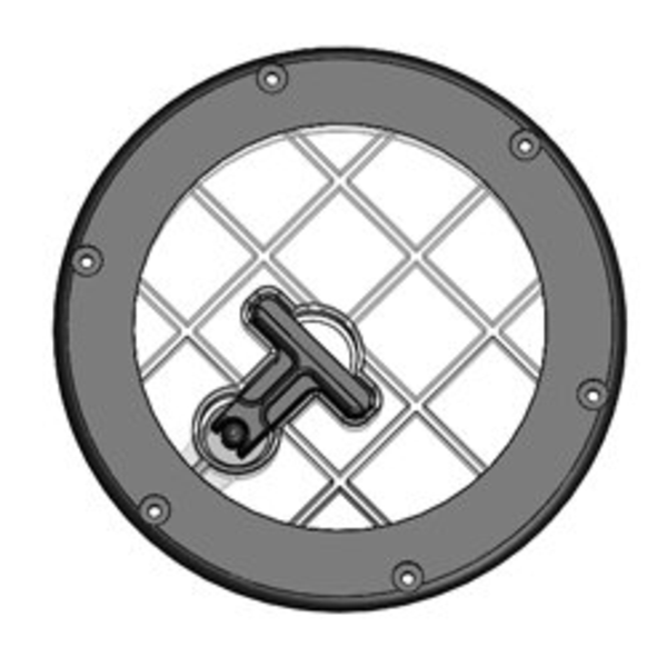 Vacuum Tank Lid + Base 7" Hp60