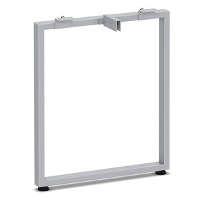 PLTLEG-LP-24 24" LOOP METAL LEG - Silver