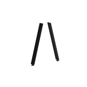PLTVAMETLEG VA METAL LEG PAIR- BLACK