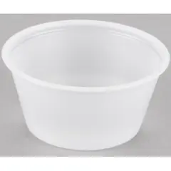 P200N DART 2 OZ PLASTIC SOUFFLE PORTION CUP, 2500/CS