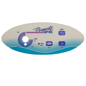 Dynasty DYN-75 3-Button Dynasty Logo Overlay 10468