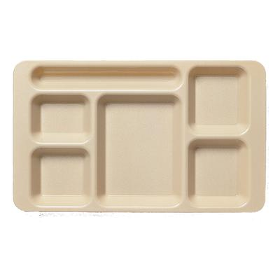 Cambro 1596CW119 Camwear 2 X 2 Compartment Tray 6-Compartment