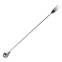 Spill-Stop 850-21 Trident Mixing Bar Spoon, 19-11/16" (50cm)