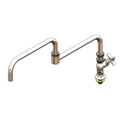 T&S Brass B-0298 Big-Flo Pot & Kettle Sink Faucet Deck Mount