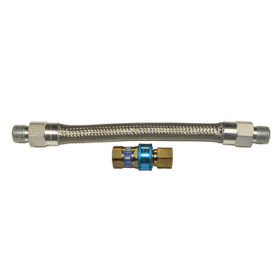 Dormont Manufacturing 1675BQ24 Dormont Braided Gas Connector Hose Assembly 3/4" Dia.