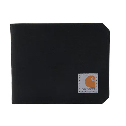 CARHARTT B660 - Nylon Duck Bifold Wallet - Black
