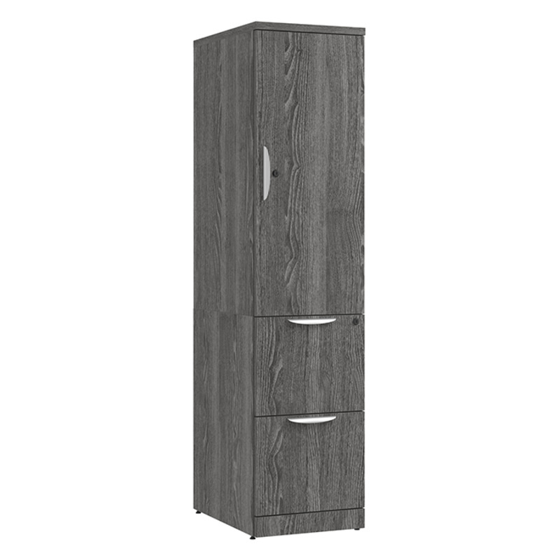 CLAST1021, PL287 CABINET WITH FILE/FILE - Newport Gray