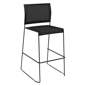 6021 MESH STACK STL BLK FRM/SEAT/BK
