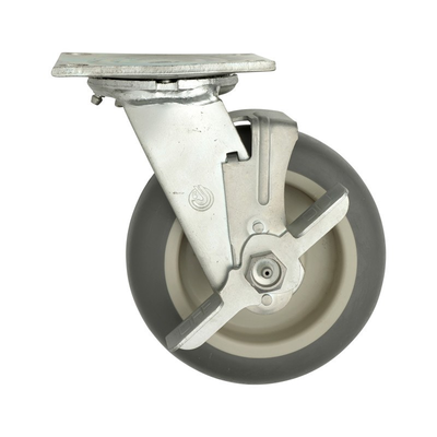 Metro C6DBA Super Erecta Dolly Plate Caster Swivel-Brake