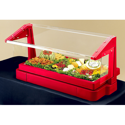 Cambro BBR720158 Tabletop Salad Bar with Sneeze Guard