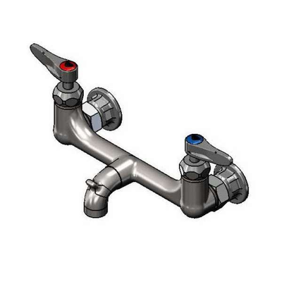 T&S Brass B-0672-CR-RGH Service Sink Faucet Wall Mount