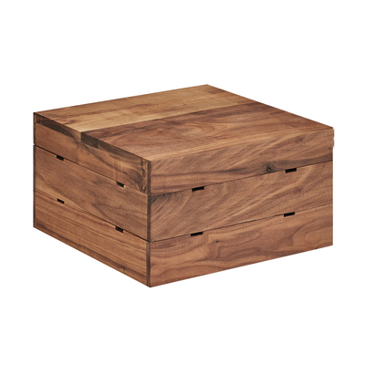 Cal-Mil 3628-7-78 12"W x 12"D x 7"H Mid-Century Crate Riser