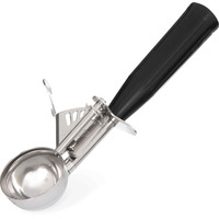 Carlisle 60300-30 1.3 oz Disher with Black Handle