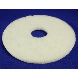 Floor Pads, 14" White (5 Pack)