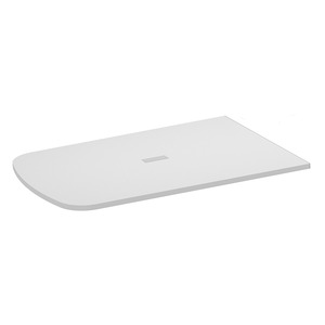 PL638THALF- 47 x 71" ARENA 1/2 TABLE TOP W/GROMMET- White