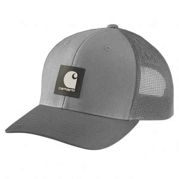 CARHARTT 105216 - Rugged Flex Twill Mesh-Back Logo Patch Cap - Asphalt
