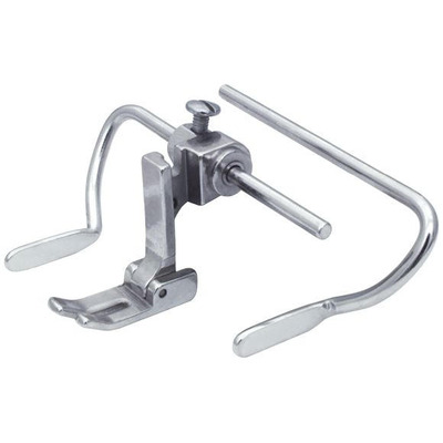 Hinged Quilting Presser Foot, with Dual Guides, for Industrial Single-Needle Lockstitch Machines