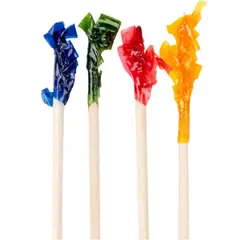 3.5" WOODEN TOOTHPICK WITH FRILLS, ASST COLORS, 1000/BX, 10 BX/CS  TRF101