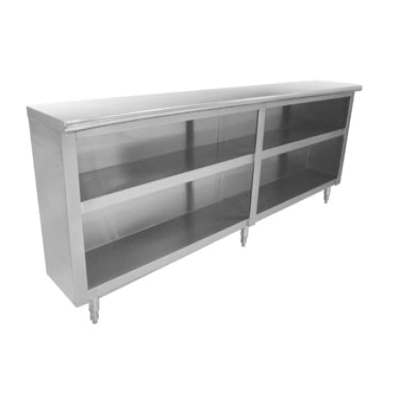 Advance Tabco EDC-1572-X Lite Series Dish Cabinet 72" Long