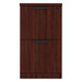 PL249 MOBILE PEDESTAL FILE/FILE - Mahogany