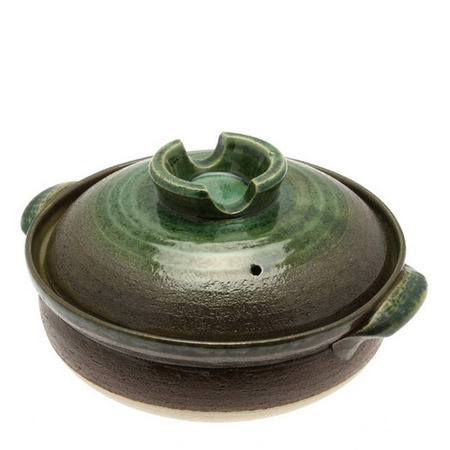 Donabe Casserole Earth Green 9-Go