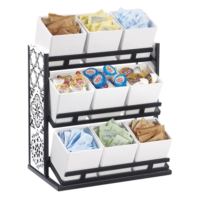 Cal-Mil 4035-85 13"W x 8"D x 13-1/4"H Granada Condiment Display