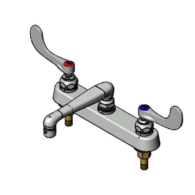 T&S Brass B-1120-0CS6-WH4 Workboard/Bar Sink Faucet Deck Mount